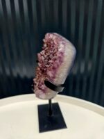 Ametyst AAA drúza na čiernom stojane 0,65kg – Obrázok 4