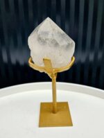 Krištáľový špic na zlatom stojane 0,42kg – Obrázok 4