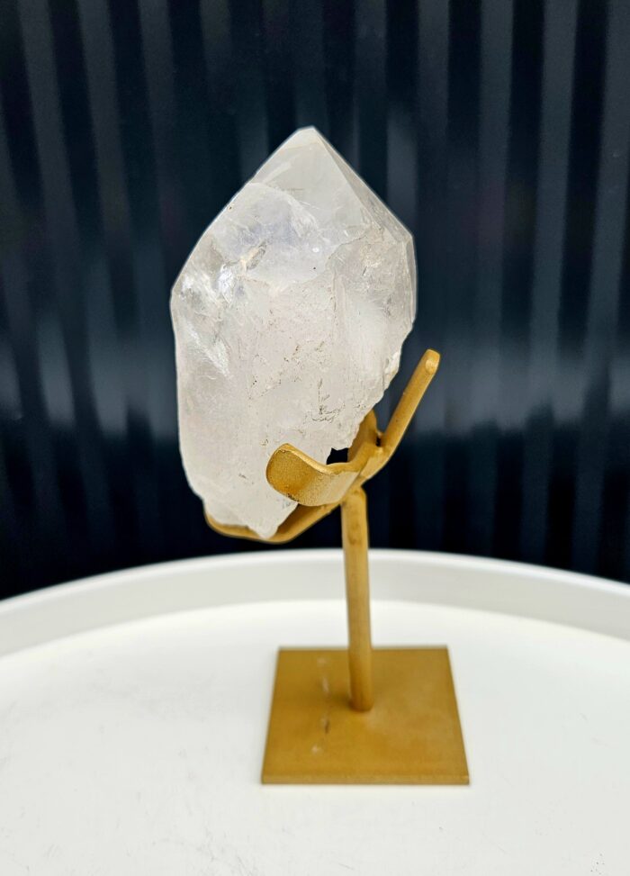 Krištáľový špic na zlatom stojane 0,42kg – Obrázok 5