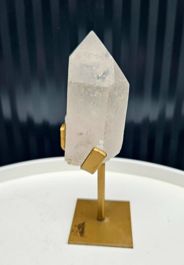 Krištáľový špic na zlatom stojane 0,43kg – Obrázok 6