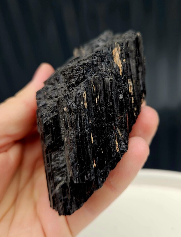 Turmalín čierny surový 390g – Obrázok 3
