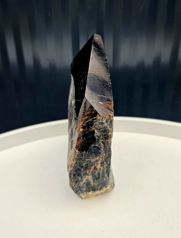 Turmalín čierny obelisk surový/leštený kg 0,53kg – Obrázok 4