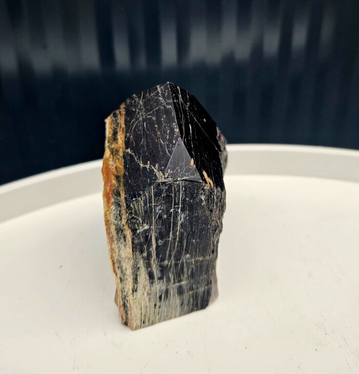 Turmalín čierny obelisk surový/leštený kg 0,30kg – Obrázok 2