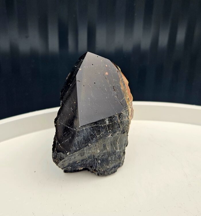 Turmalín čierny obelisk surový/leštený kg 0,30kg – Obrázok 4