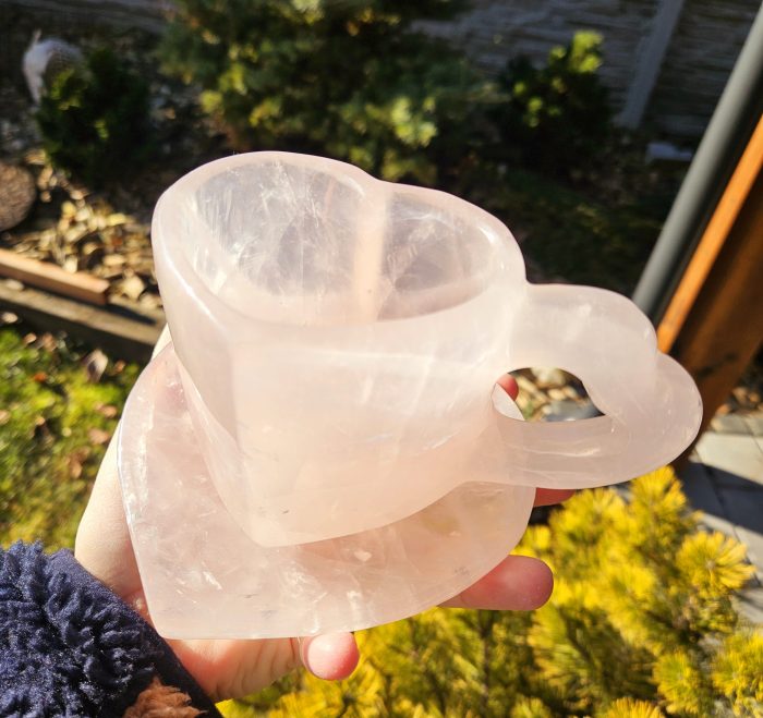 Šálka + podšálka RUŽENÍN SRDCE 100ML – Obrázok 5