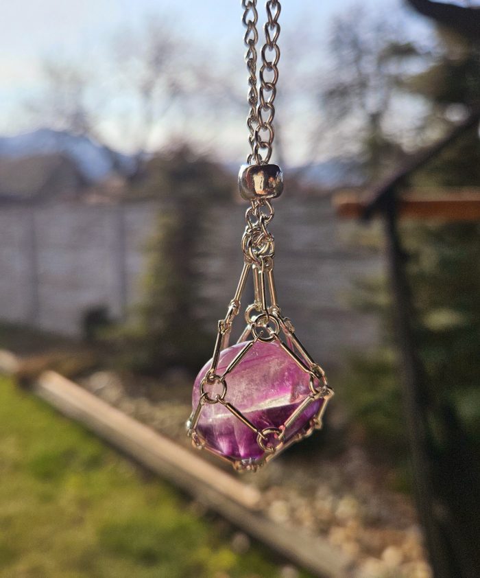 Retiazka s kamienkom FLUORIT – Obrázok 3