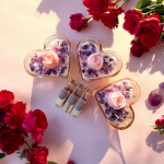 Sviečka VALENTÍNSKA Sójová SRDCE ružové