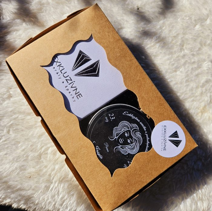 Sviečka + náramok znamenie PANNA v darčekovej krabičke – Obrázok 2