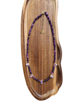 Ametyst náhrdelník slza – Obrázok 2