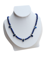 Lapis lazuli náhrdelník slza