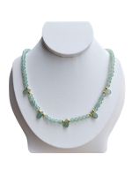 Avanturín zelený náhrdelník slza