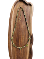 Unakit náhrdelník slza – Obrázok 2