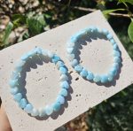 Larimar náramok SRDIEČKA 9mm