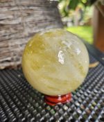 Citrín guľa 6,5cm – Obrázok 2