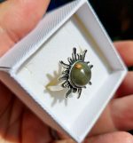 Labradorit  Slniečko prsteň S925, veľ.55 – Obrázok 3