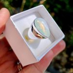 Opalit prsteň S925, veľ.53,5 – Obrázok 2