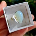 Opalit prsteň S925, veľ.53,5