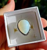 Opalit prsteň S925, veľ.52