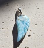 Larimar prívesok krídlo Ag925  č.7