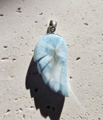 Larimar prívesok krídlo Ag925  č.8