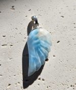 Larimar prívesok krídlo Ag925  č.9