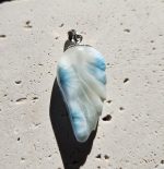 Larimar prívesok krídlo Ag925  č.10