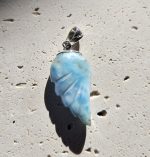 Larimar prívesok krídlo Ag925  č.16 – Obrázok 2