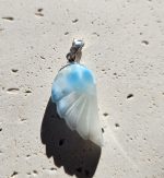 Larimar prívesok krídlo Ag925  č.17