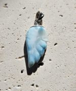 Larimar prívesok krídlo Ag925  č.20