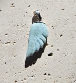 Larimar prívesok krídlo Ag925  č.21 – Obrázok 2