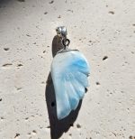 Larimar prívesok krídlo Ag925  č.22 – Obrázok 2