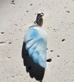 Larimar prívesok krídlo Ag925  č.22