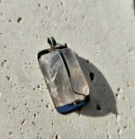 Ruženín prívesok na platničke z chir.ocele – Obrázok 3