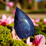 Avanturín modrý plamienok č.3