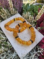 Jantár náramok disky nepravidelné