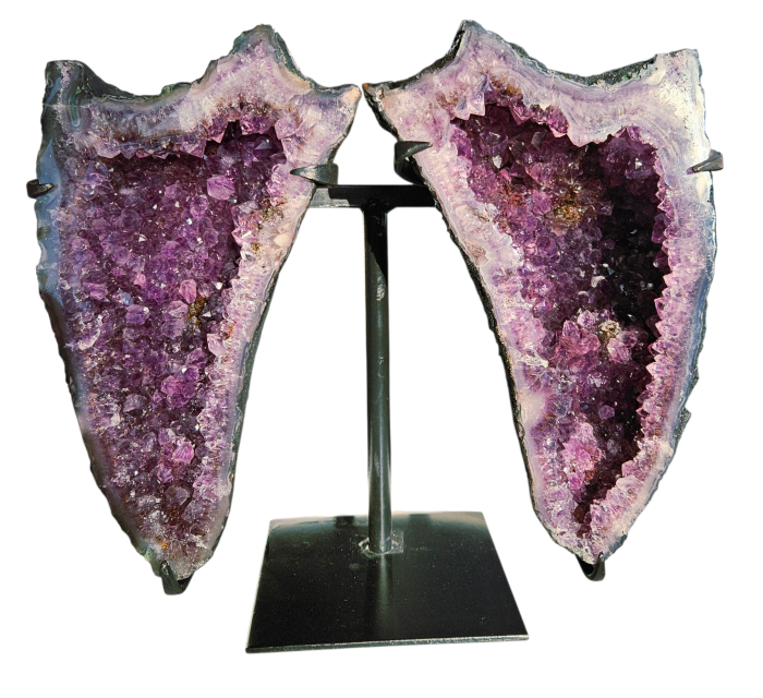 Ametyst GEODA - MOTÝLIE KRÍDLA 9,3kg – Obrázok 2