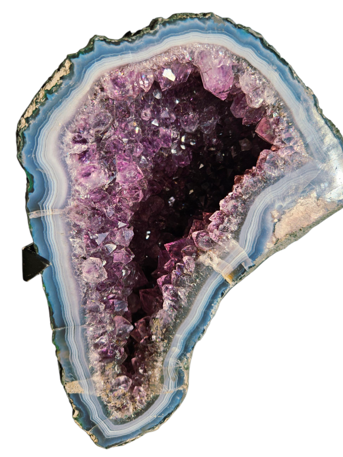 Ametyst GEODA - MOTÝLIE KRÍDLA 3,7kg – Obrázok 4