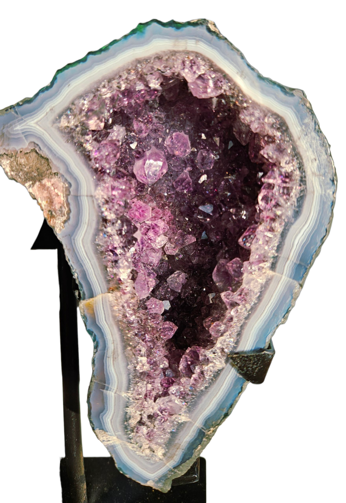 Ametyst GEODA - MOTÝLIE KRÍDLA 3,7kg – Obrázok 5