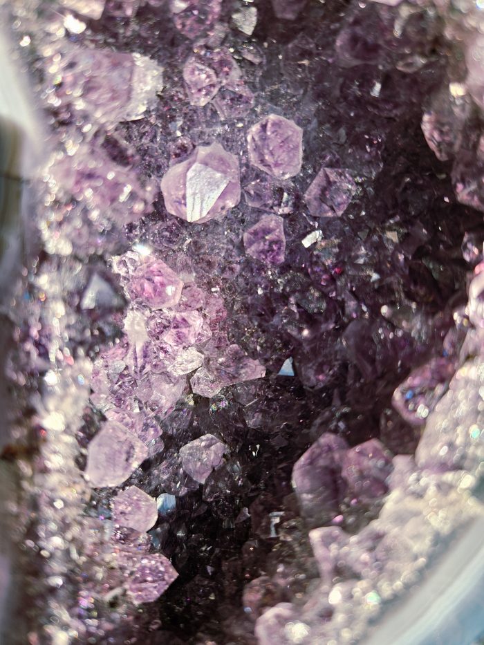 Ametyst GEODA - MOTÝLIE KRÍDLA 3,7kg – Obrázok 9