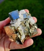 Pyrit kocky s Kremeňom ZBIERKOVÝ KUS