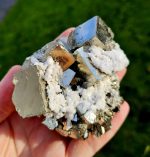 Pyrit kocky s Kremeňom ZBIERKOVÝ KUS