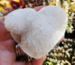 Krištáľ srdce drúza č.1