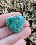 Malachit prívesok Srdce č.3