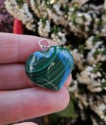 Malachit prívesok Srdce č.5