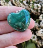 Malachit prívesok Srdce č.6