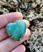 Malachit prívesok Srdce č.7 – Obrázok 2