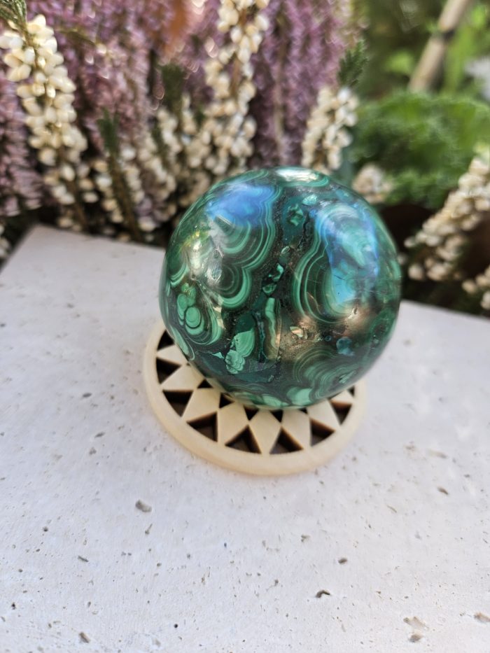 Malachit GUĽA 4,5cm  č.6 – Obrázok 2