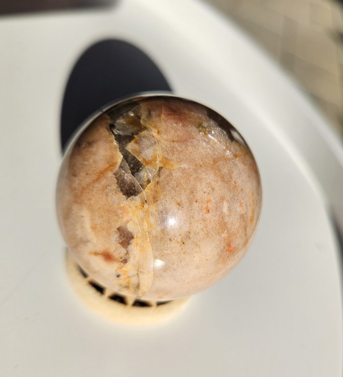 Slnečný kameň GUĽA 4,5 cm 124g  č.1 – Obrázok 2