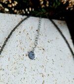 Záhneda náhrdelník 2mm fazetovaný strieborný – Obrázok 2