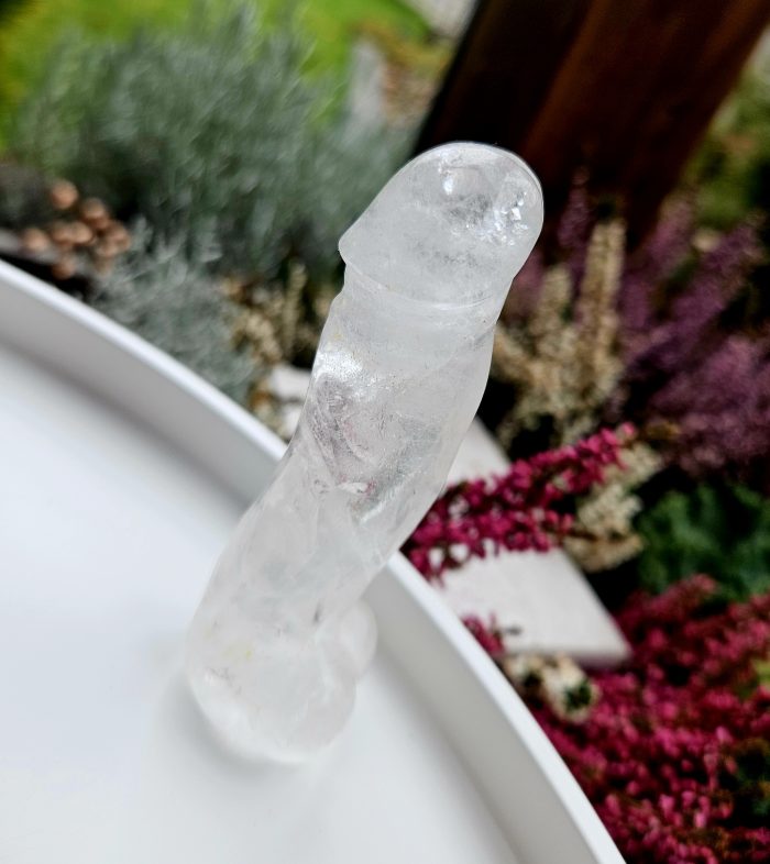 Dildo Krištáľ 10cm – Obrázok 2